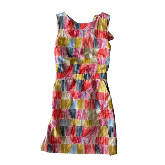 KATE SPADE Saturday Multicolor Cutout Dress Size 00 - Picture 1 of 9